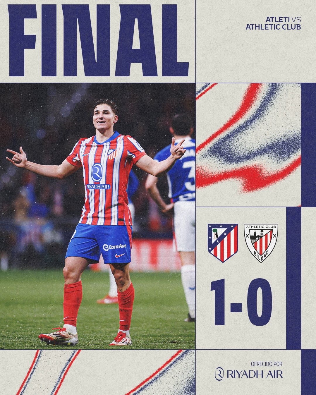  致勝進(jìn)球！阿爾瓦雷斯當(dāng)選馬競1-0畢巴全場最佳球員
