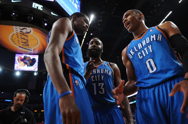  雷霆三少得分全部進入歷史前20！他們是NBA歷史最大的如果嗎？