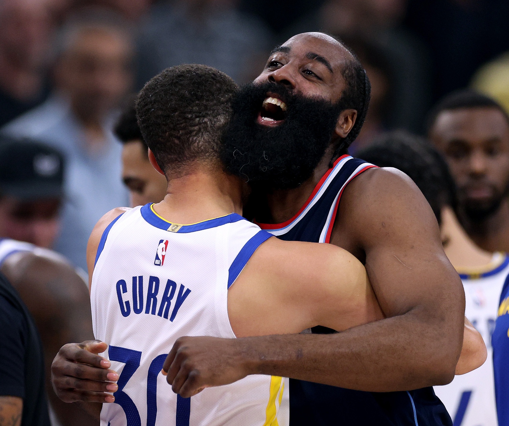  諸神黃昏！庫里哈登先后50+ NBA歷史首次兩名35歲以上球員轟50+！
