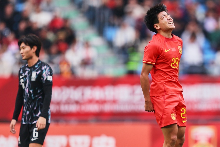  U22鹽城邀請賽韓國隊表現(xiàn)不佳，前兩輪1平1負未嘗勝績
